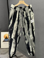 Men's Plus Size Drawstring Pocketed Joggers THRIXINE