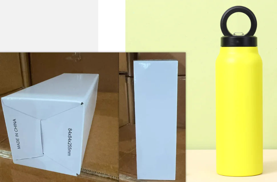 Stainless Steel Water Bottle With Lid Magnetic Pi-Mart