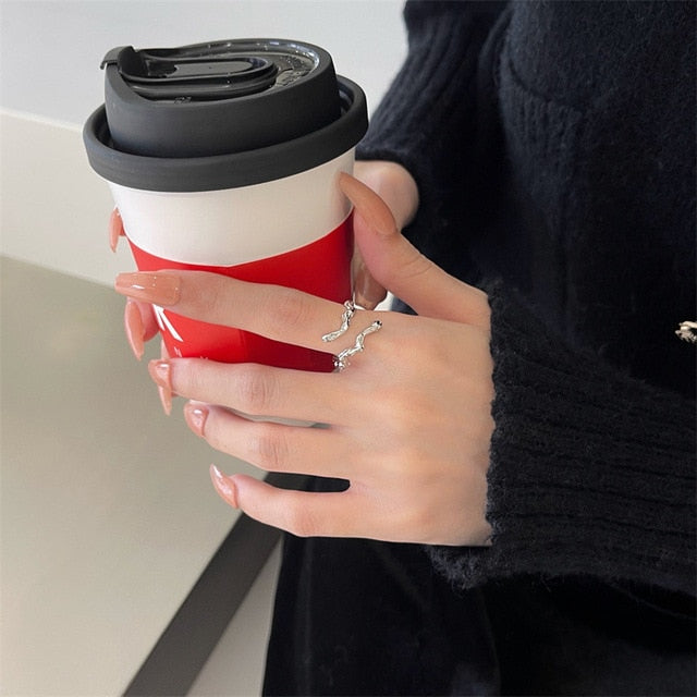 Aesthetic Crystal Love Ring - SJB-DIAMOND ELITES
