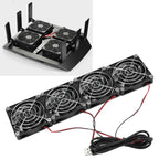Router Cooling Fans 5V USB Power Heat Sink ABS for ASUS RTAC5300 R7900 R8000 Computer Supplies - SJB-DIAMOND ELITES