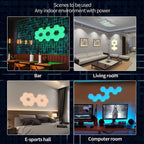 Hexagonal Wall Lamp - SJB-DIAMOND ELITES