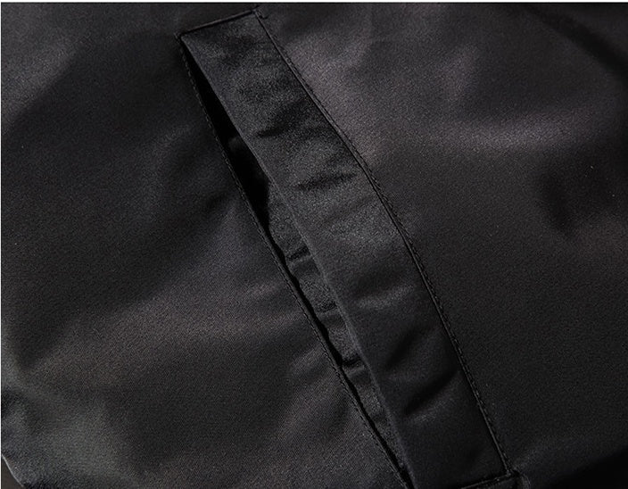 Acket Solid Pilot Jackets Men Military Flight Baseball Pi-Mart
