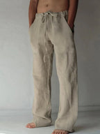 Men's Plus Size Drawstring Loose Fit Pants