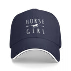 Horse Girl Riders Racer Cap Pi-Mart