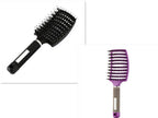 Hairbrush Anti Klit Brushy Haarborstel Women Detangler Hair Brush Bristle Nylon Scalp Massage  Teaser Hair Brush Comb Pi-Mart