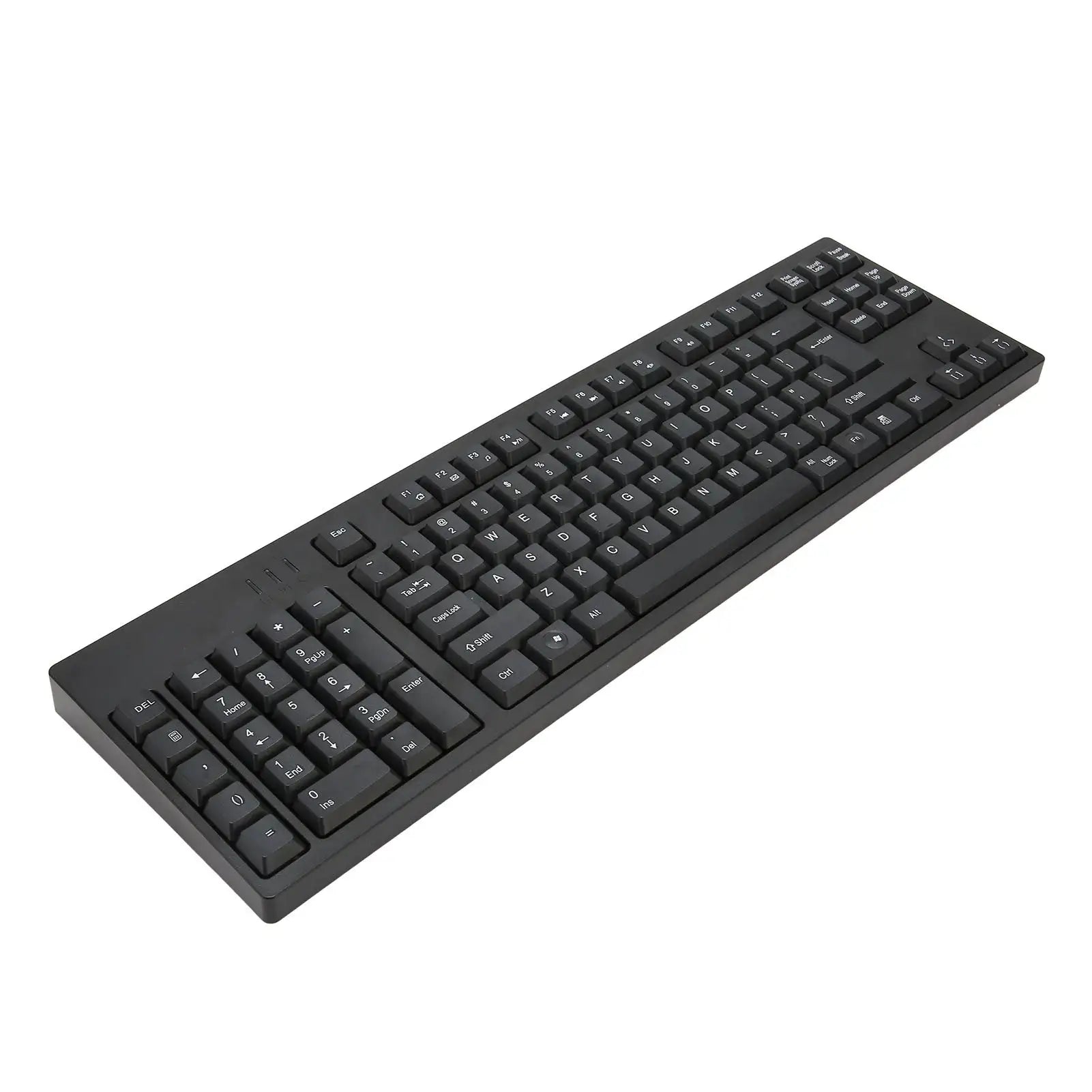 Left Handed Keyboard 109 Keys Micro USB Ergonomic Layout Plug and Play Office Keyboard for Business Accounting Designer - SJB-DIAMOND ELITES
