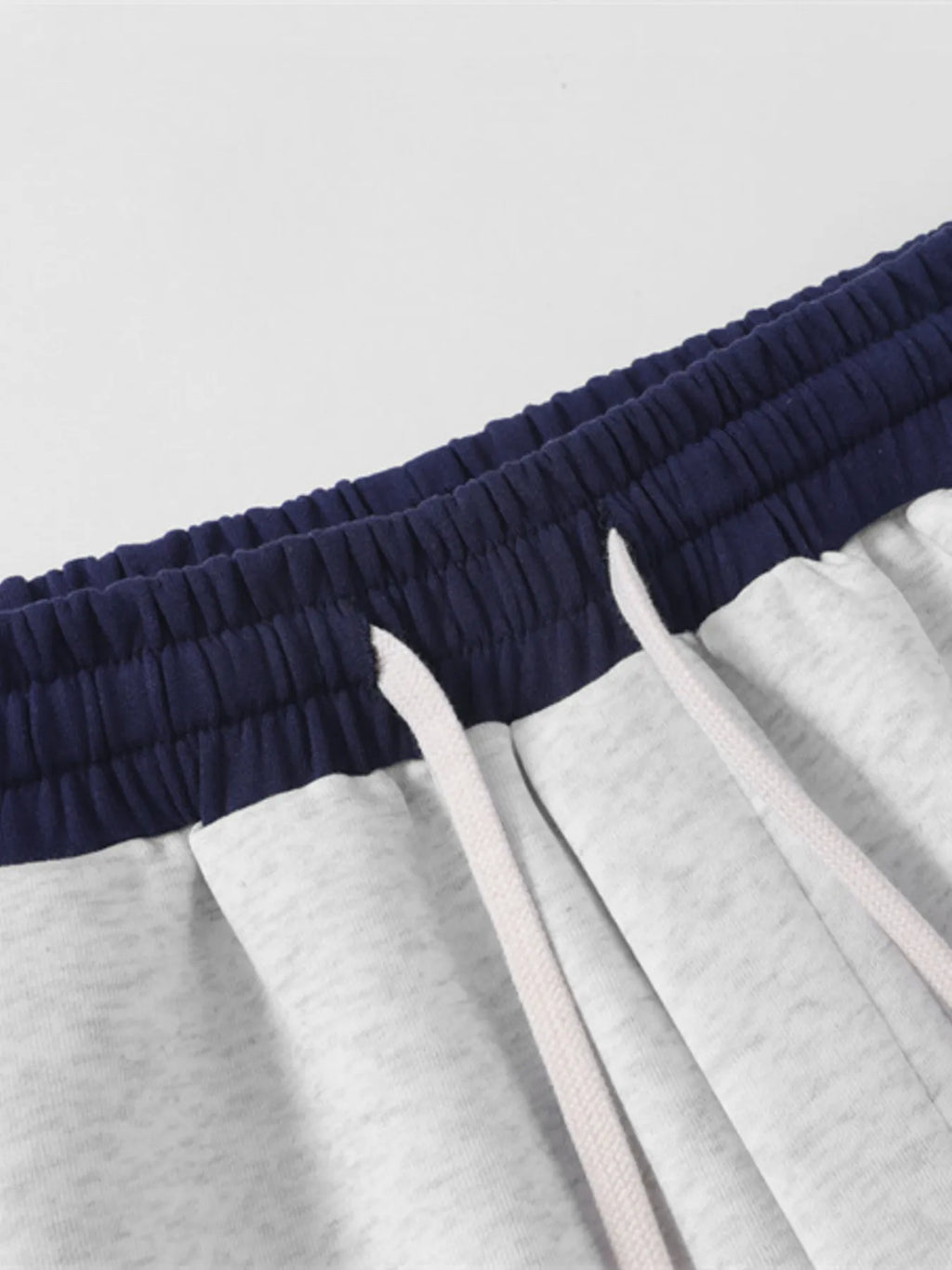 Men's Drawstring Wide Leg Pants