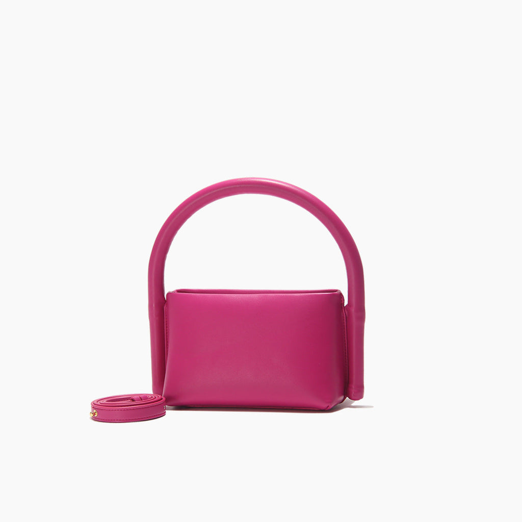 Small Number Single Shoulder Handbag With Cylindrical Handle Pi-Mart