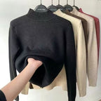 Women Turtleneck Autumn Winter Sweater Pi-Mart