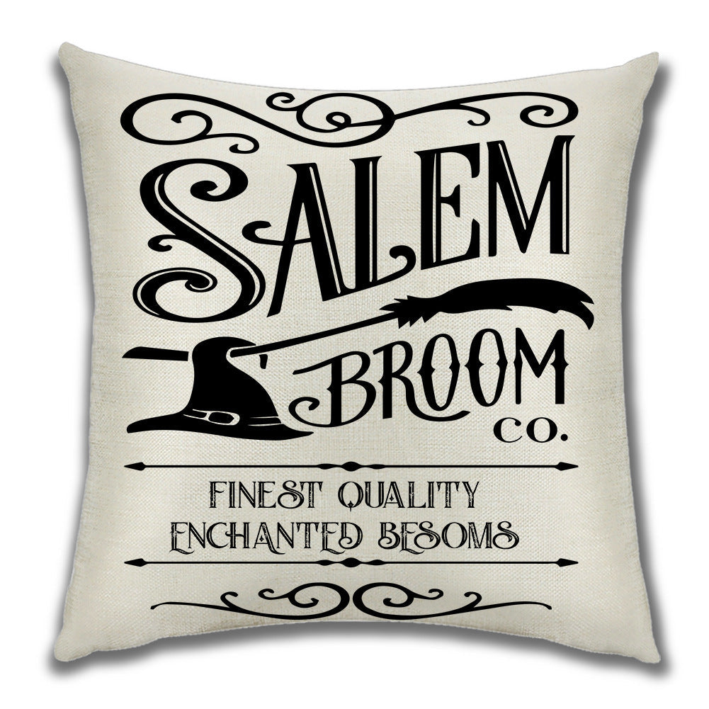 Cartoon Pumpkin Castle Sofa Cushion Cushion Pillowcase Pi-Mart