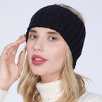 Knitted Hairband Ladies Air Top Ponytail Pi-Mart