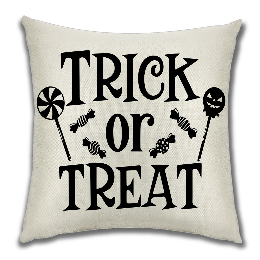 Cartoon Pumpkin Castle Sofa Cushion Cushion Pillowcase Pi-Mart