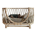 Pet Bed Handmade Rattan Woven Pet Bed Sofa For Dogs Pi-Mart