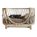 Pet Bed Handmade Rattan Woven Pet Bed Sofa For Dogs Pi-Mart