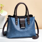 Women Shoulder Bag Big Buckle Handbags Work Daily Office Crossbody Bags Pi-Mart