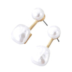 Simple French Irregular Ear Studs Korean Girl Pi-Mart