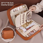 Multifunctional cosmetic bag, large capacity waterproof cosmetic bag, storage bag, makeup bag organizer,Makeup bag with compartments, - SJB-DIAMOND ELITES
