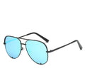 Luxury Lady Vintage Round Metal  Sunglasses For  Driving Black Retro Mirror Sunglasses Woman  Shade Sunglasses With  UV400 Protection - SJB-DIAMOND ELITES