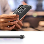 3D Airbag Shockproof Silicone Phone Case For Xiaomi Redmi Note 10 Pro Max Note 10s 10T 10 Pro 4G 5G Clear Ultra Thin Soft Case Shockproof Protective Corners Thin Soft Transparent Protective Case Flexible Transparent Mobile Phone Case Clear Shockproof Case Stevvex
