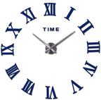 3D Big Acrylic Mirror Wall Clock Quartz Watch 3D Wall Clock Mirror Surface Decorative Clock Large Wall Sticker Clock for Living Room Bedroom Office Home Decorations Still Life Clocks Modern Home Decoration Living Room Stickers