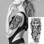 3D Butterfly Waterproof Temporary Tattoo Sticker Snake Flowers Elegant Small Popular Tattoo For Womens Mens Stevvex