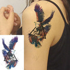 3D Butterfly Waterproof Temporary Tattoo Sticker Snake Flowers Elegant Small Popular Tattoo For Womens Mens Stevvex