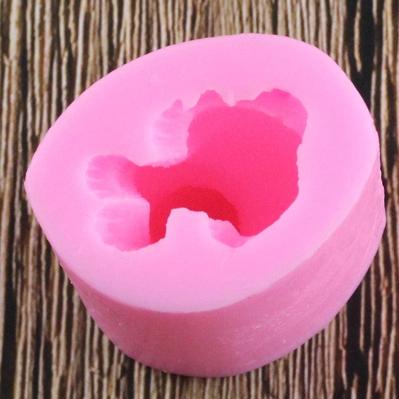 3D Cat Candle Silicone Molds Soap Mold Cake Decorating Tools Cake Baking Candy Chocolate Gumpaste Moulds Kitten Candle Mold Cute Cat Silicone Mold For Fondant Mini Soap Stevvex