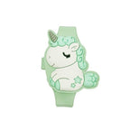 3D Childrens Watch Cute Unicorn LED Electronic Kids Watches Boys Girls Silicone Toy Wristwatches Learning Time 3D Cute Toddler Shape Clamshell Design Kids Digital Led Watch For Kids Birthday Presents Gifts Stevvex