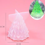 3D Christmas Tree Candle Mold DIY Scented Candle Christmas Tree Silicone Mold Candle Soap Mold Flexible Mold For Candle Making Pine Tree Molds DIY Cake Decorating Candle Silicone Mold Pine Tree Resin Soap Mold Christmas Gift Craft Home Decor Stevvex