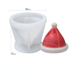 3D Christmas Tree Candle Mold DIY Scented Candle Christmas Tree Silicone Mold Candle Soap Mold Flexible Mold For Candle Making Pine Tree Molds DIY Cake Decorating Candle Silicone Mold Pine Tree Resin Soap Mold Christmas Gift Craft Home Decor Stevvex