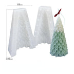 3D Christmas Tree Candle Mold DIY Scented Candle Christmas Tree Silicone Mold Candle Soap Mold Flexible Mold For Candle Making Pine Tree Molds DIY Cake Decorating Candle Silicone Mold Pine Tree Resin Soap Mold Christmas Gift Craft Home Decor Stevvex