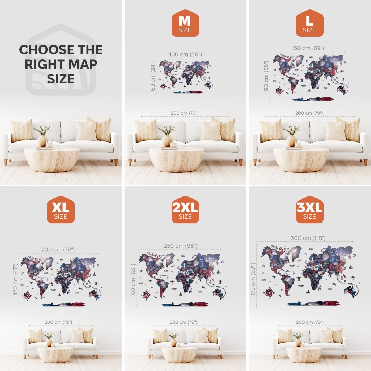 3D Wooden World Map Alcor Enjoy The Wood