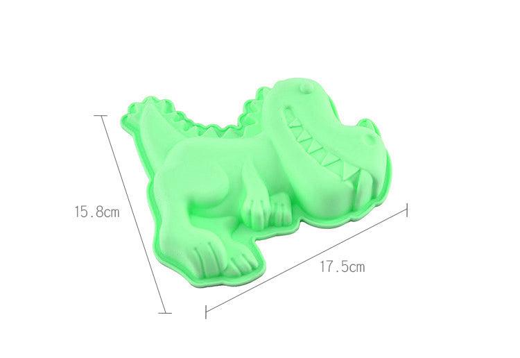 3D Dinosaur Cookie Cutters Mold Dinosaur Biscuit Cartoon Mould Sugarcraft Dessert Baking Silicone Mold For Sop Cake Decor Tool Dinosaur Fossil Cookie Making Molds Stamps For Kitchen Stevvex