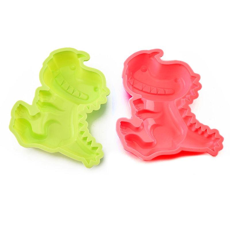 3D Dinosaur Cookie Cutters Mold Dinosaur Biscuit Cartoon Mould Sugarcraft Dessert Baking Silicone Mold For Sop Cake Decor Tool Dinosaur Fossil Cookie Making Molds Stamps For Kitchen Stevvex