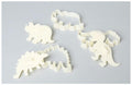 3D Dinosaur Cookie Cutters Mold Dinosaur Biscuit Cartoon Mould Sugarcraft Dessert Baking Silicone Mold For Sop Cake Decor Tool Dinosaur Fossil Cookie Making Molds Stamps For Kitchen Stevvex
