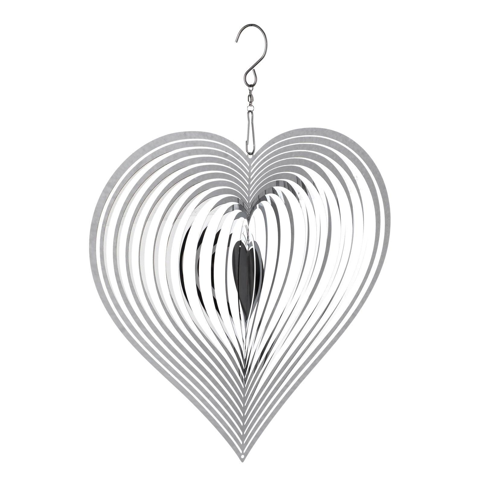 3D Drop-shaped Rotating Wind Spinner Outdoor Metal Sculptures Flowing Stainless Steel Wind Chimes Flowing-Light Effect Design Home Garden Decoration Outdoor Hanging Decor Gift Wind Spinners Mirrored Patio Wind Chime Yard Decor Stevvex