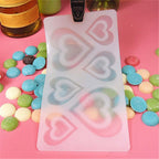 3D Heart Shape Chocolate Silicone Mold Cookie Wedding Cake Toppers Tools Heart Shaped Silicone Mold Resin Soft Candy Chocolate Jelly Gummy Ice Beautiful Valentines Heart Shaped Mold Stevvex