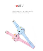 3D Kids Watches Cute Rabbit Cat LED Electronic Children Watch Boys and Girls Silicone Toy Wristwatches Girls Watch Digital Cute Shape LED Fashion Silicone Band Clamshell Design Wrist Watch Stevvex