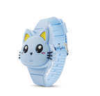 3D Kids Watches Cute Rabbit Cat LED Electronic Children Watch Boys and Girls Silicone Toy Wristwatches Girls Watch Digital Cute Shape LED Fashion Silicone Band Clamshell Design Wrist Watch Stevvex