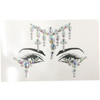 3D Makeup Tattoo Face Gems Glitter Face Jewels Crystal Stickers Face Glitter for Festival Carnival Party Stevvex