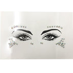 3D Makeup Tattoo Face Gems Glitter Face Jewels Crystal Stickers Face Glitter for Festival Carnival Party Stevvex