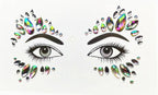 3D Makeup Tattoo Face Gems Glitter Face Jewels Crystal Stickers Face Glitter for Festival Carnival Party Stevvex