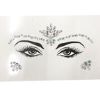 3D Makeup Tattoo Face Gems Glitter Face Jewels Crystal Stickers Face Glitter for Festival Carnival Party Stevvex