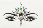 3D Makeup Tattoo Face Gems Glitter Face Jewels Crystal Stickers Face Glitter for Festival Carnival Party Stevvex