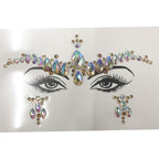 3D Makeup Tattoo Face Gems Glitter Face Jewels Crystal Stickers Face Glitter for Festival Carnival Party Stevvex