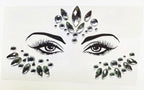 3D Makeup Tattoo Face Gems Glitter Face Jewels Crystal Stickers Face Glitter for Festival Carnival Party Stevvex