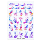 3D Nail Sticker Russian English Letter Sticker For Nails Foil Love Heart Design Accessories Fashion Manicures Sticker Decoration  Nail Art Stickers Water Transfer Nail Decals Full Wraps Gradient Acrylic Nail Kits for Women Manicure Decoration Stevvex