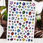 3D Nail Sticker Waterproof Shining Decals Stickers for Nails Cute Beautiful Love Heart Nail Art Decoration Aurora Silver Design Nail Art Stickers Decals Nail Art Supplies Valentines Day 3D Self-Adhesive Nail Decorations Manicuring Nail Art Manicure