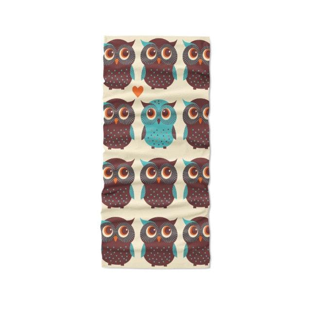 3D Printed Mini Pattern Headscarf Fashion Women Summer Neck Gaiter Cute Cartoon Animal Tubular Hijab Scarf Face Seamless Bandana  Printed Oil Painting Art Neck Scarf Women Soft Face Bandana Sunflower Night Hijab Scarf Face Mask Stevvex