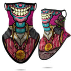3D Punisher Army Headband Sport Half Mask Face Cover Hunting Camping Bufandas Balaclava Bicycle Outdoor Balaclava Bandana UV Biker Cover Scarf Seamless Magic Headband Camouflage Neck Gaiter Face Cover Headwear Scarf Unisex Men Women Bandanas Stevvex